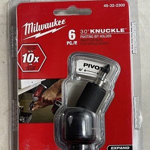 Milwaukee 30 Degree Knuckle Shockwave Impact Duty Pivoting Bit Holder - NEW